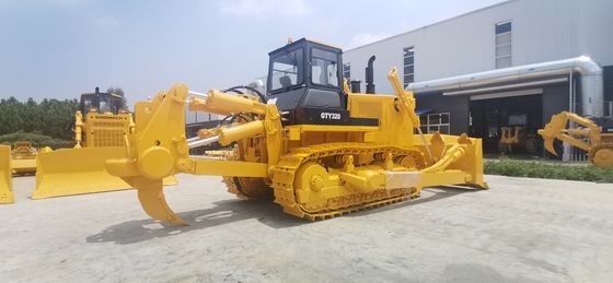 Бульдозер GTY320 Mini Crawler 257KW 37,2 тонны 10м3 Дозирующая способность Гидравлический малый бульдозер Crawler